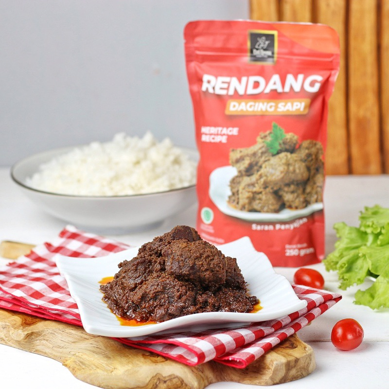 

Rendang Daging Sapi Nikmat Asli 250gr