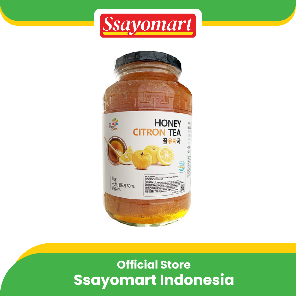 

Kkoh Shaem Honey Citron Tea 1 KG Ukuran Besar - Made In Korea