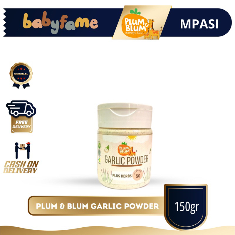 

PLUM & BLUM POWDER | 50GR & 60GR | LADA BUBUK GARLIC POWDER & HIMALAYAN SALT