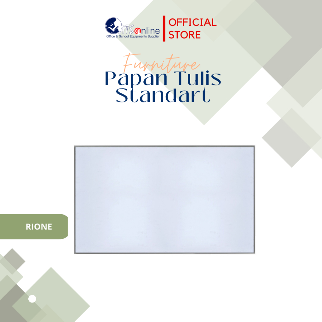 

Rione Papan Tulis / Whiteboard Standar 120 x 200 cm AD053A