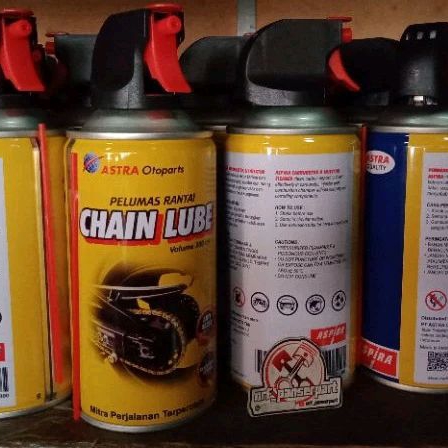 OLIE RANTE//OLI RANTAI SEMPROT//CHAIN LUBE 300 ML//MINYAK PELUMAS RANTE RODA//SPRAY ASPIRA