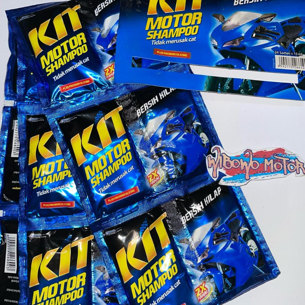 KIT SHAMPO SACHET SASETAN 15ML SAMPO PENCUCI MOTOR MOBIL