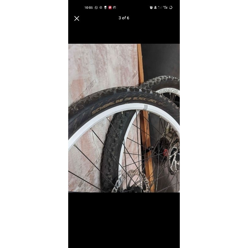 Wheelset 26 Sirens 32 hole Polygon xtrada 5