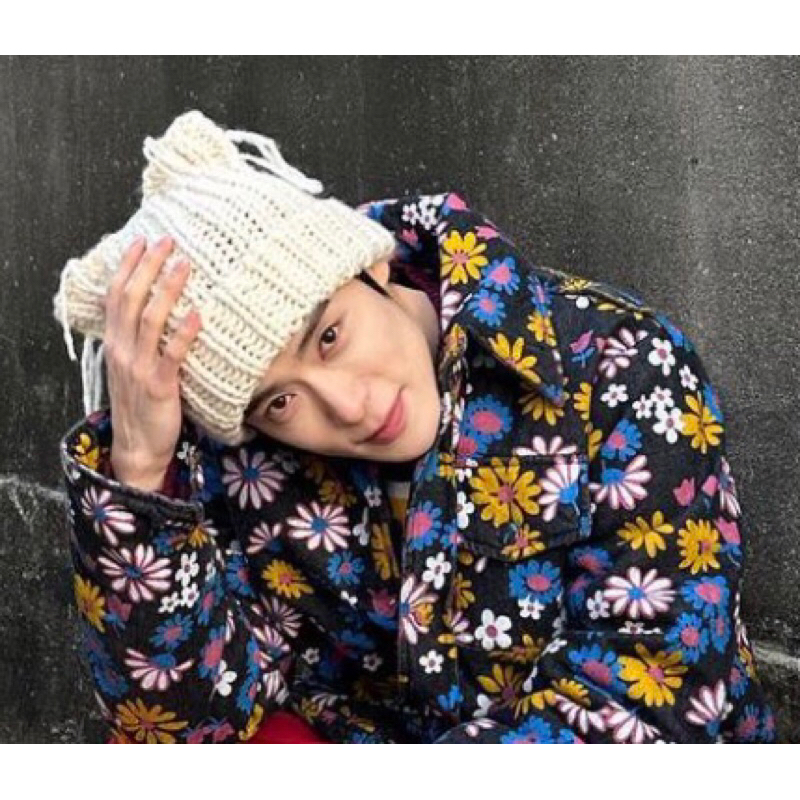 Beanie Jaehyun Crochet Topi Beanie Kucing NCT 127 NCT Dream Newjeans