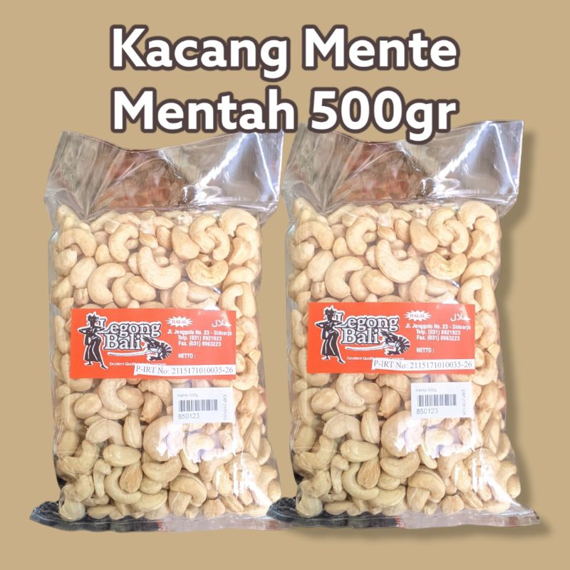 

KACANG MENTE SUPER MENTAH 500gr