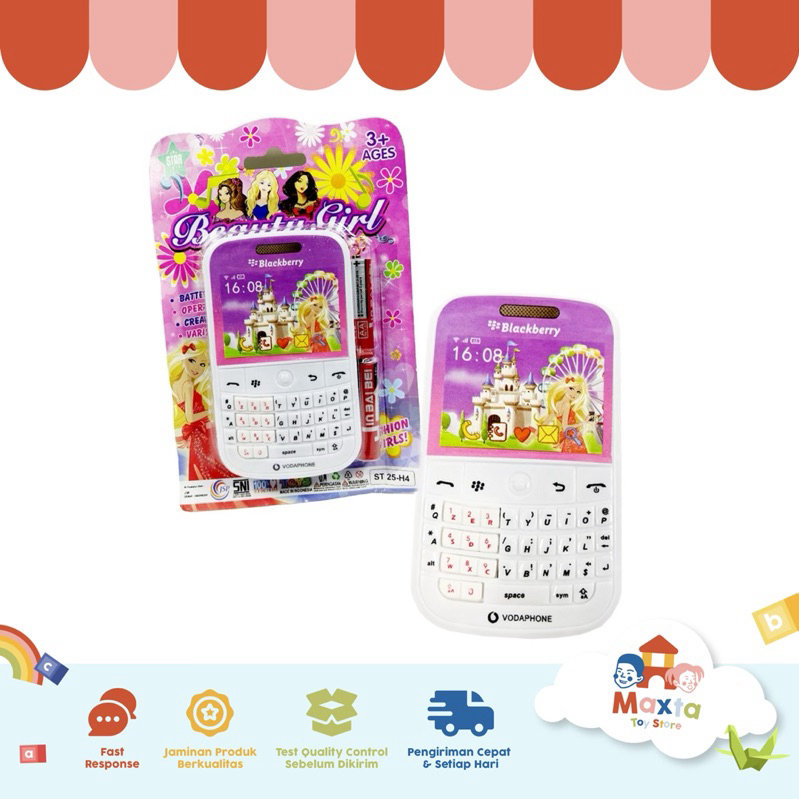 Mainan Handphone HP Blackberry Anak