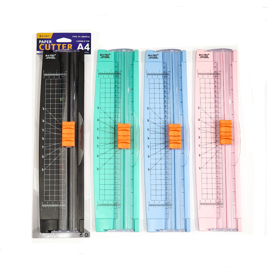 

Alat Potong Kertas V-TEC PC-3684/PLS A4 Paper Cutter