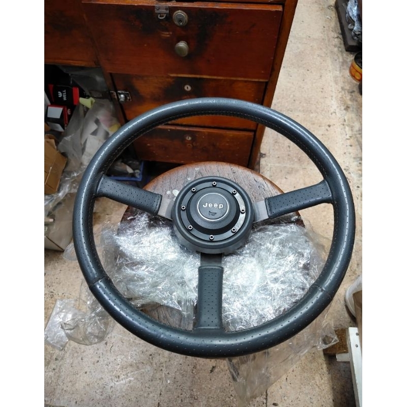 stir setir stering steering wheel non airbag copotan Jeep wrangler YJ CJ7 cherokee XJ 94
