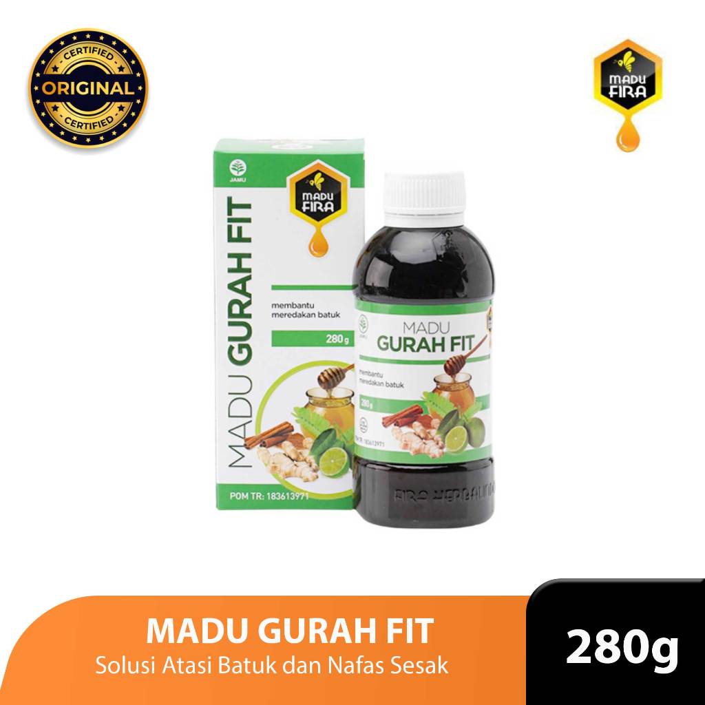 

Madu Gurah Fit Madu Fira 280g Obat Batuk Dewasa dan Anak