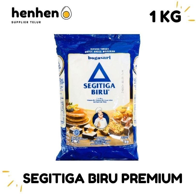 

TEPUNG TERIGU SEGITIGA BIRU 1KG BOGASARI READY STOCK