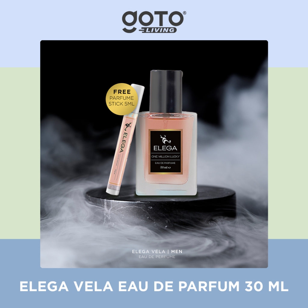 Elega Vela Eau De Parfume Parfum Minyak Wangi Pria EDP Tahan Lama
