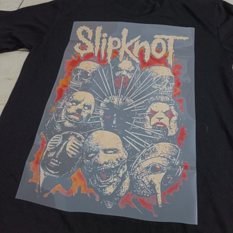 SABLON DTF BAND SLIPKNOT SABLON RASTER DTF