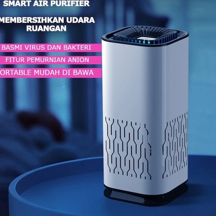 zH Smart Air Purifier Pembersih Udara Ruangan Portable Filter HEPA Low
