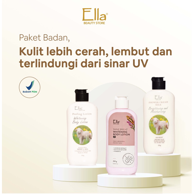 Paket BODY WHITENING Ella Skincare