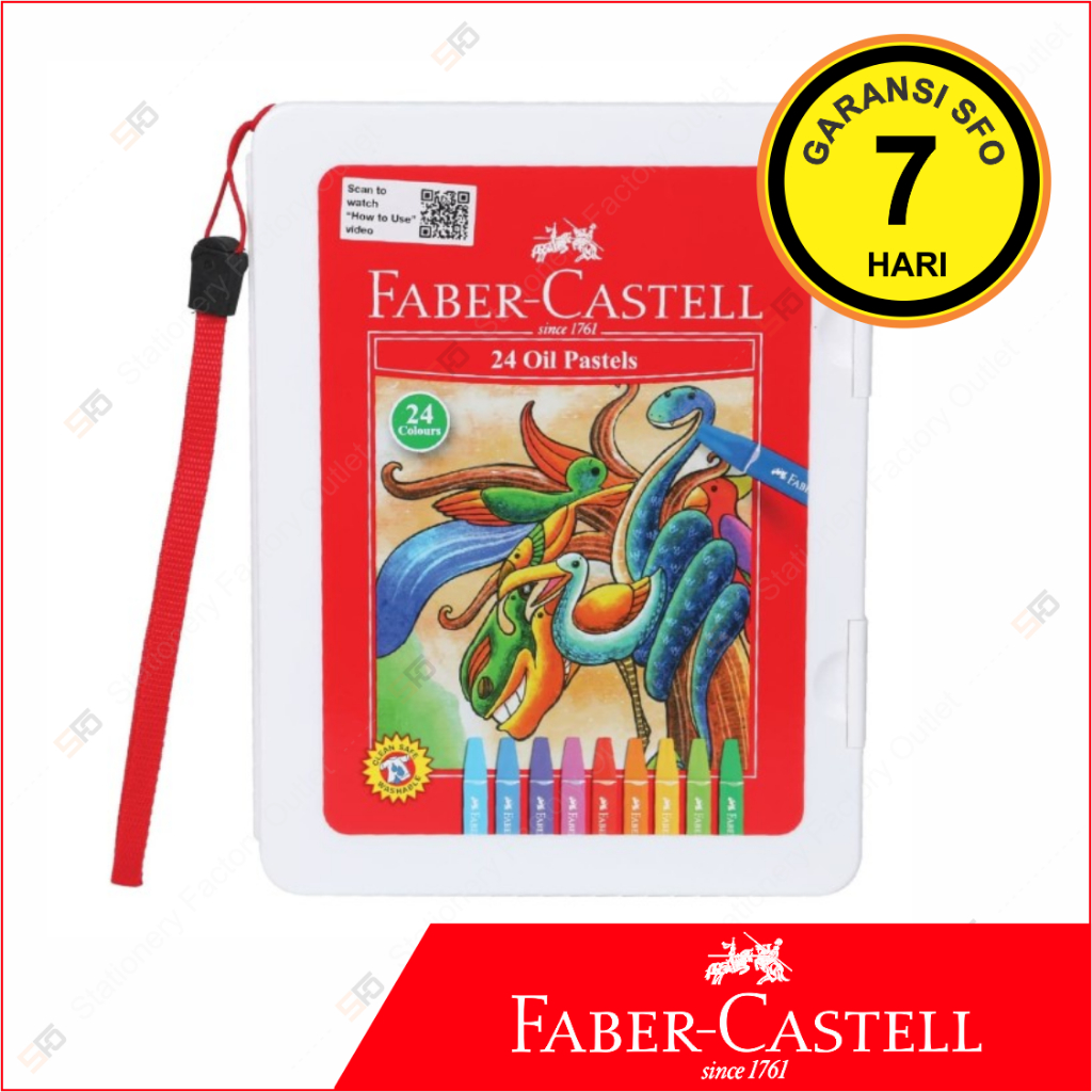 

Crayon Oil Pastel Faber Castell Isi 24 - SFO Semarang Official