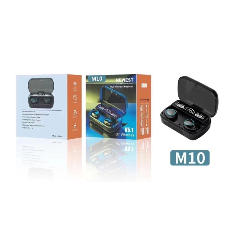 HF BLUETOOTH TWS M10 + POWER BANK