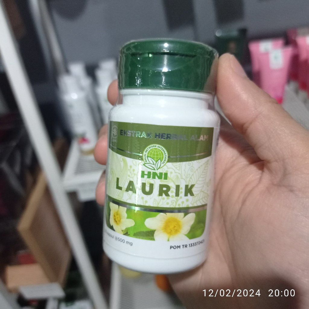 

Kapsul Laurik Herbal HNI | Exp 2025