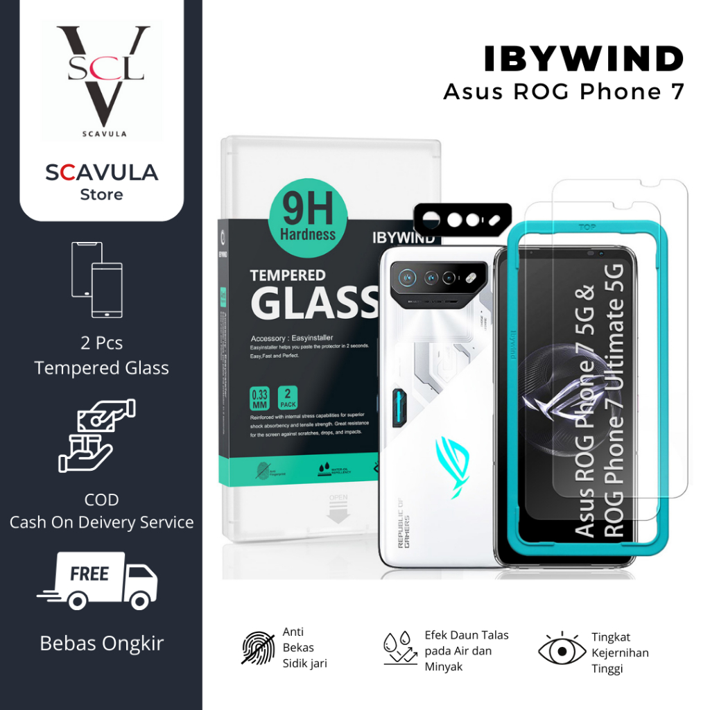 Tempered Glass Ibywind Asus ROG Phone 7 / ROG Phone 7 Ultimate