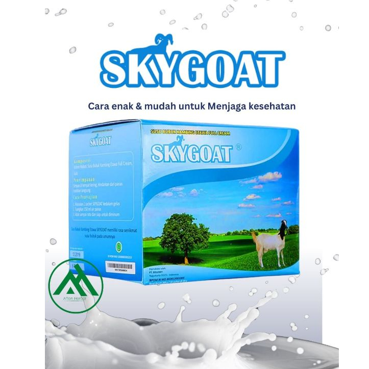 

SkyGoat Susu Kambing Etawa Original Dengan Bubuk Krim | Susu Kambing Skygoat Per Box