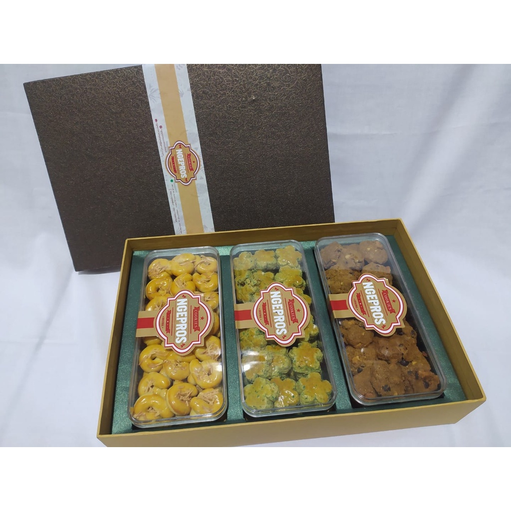 

Kue Kering Hampers Lebaran NGEPROS COOKIES Paket 5