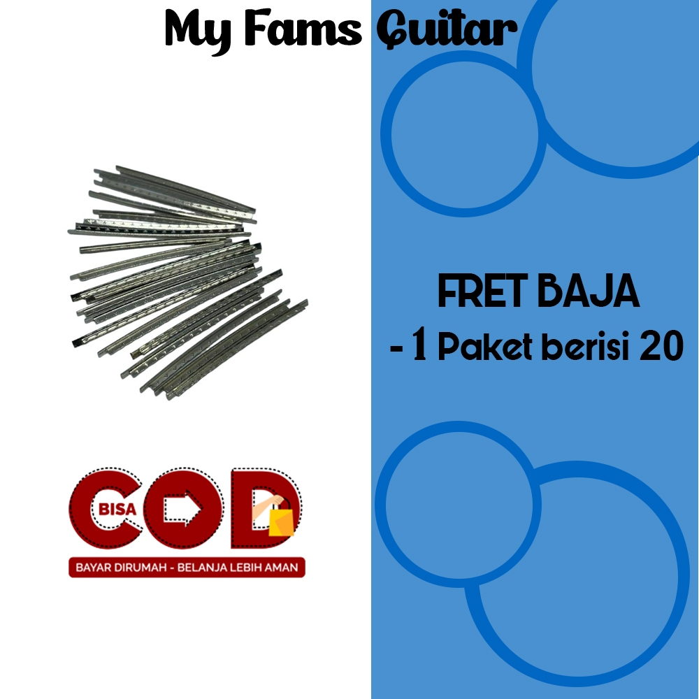 Fret gitar Akustik Ukuran Medium