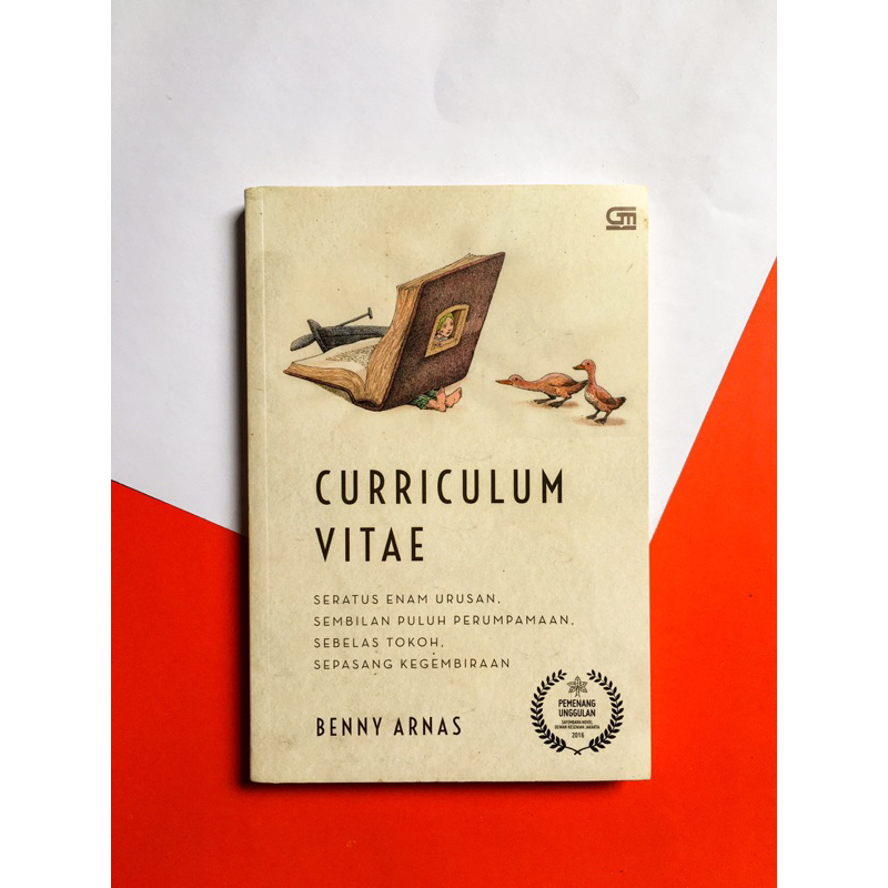 Novel Curriculum Vitae - Benny Arnas preloved