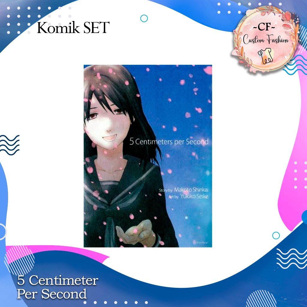 5 Centimeter Per Second - Makoto Shinkai - Manga English Vizz Media