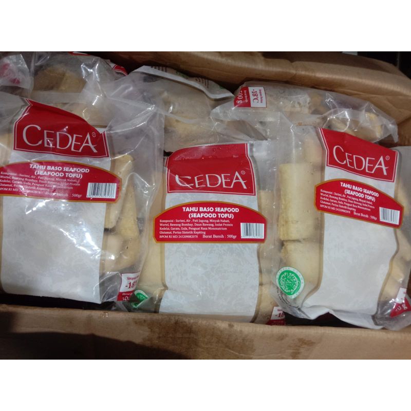 

CEDEA TAHU BASO SEAFOOD 500G