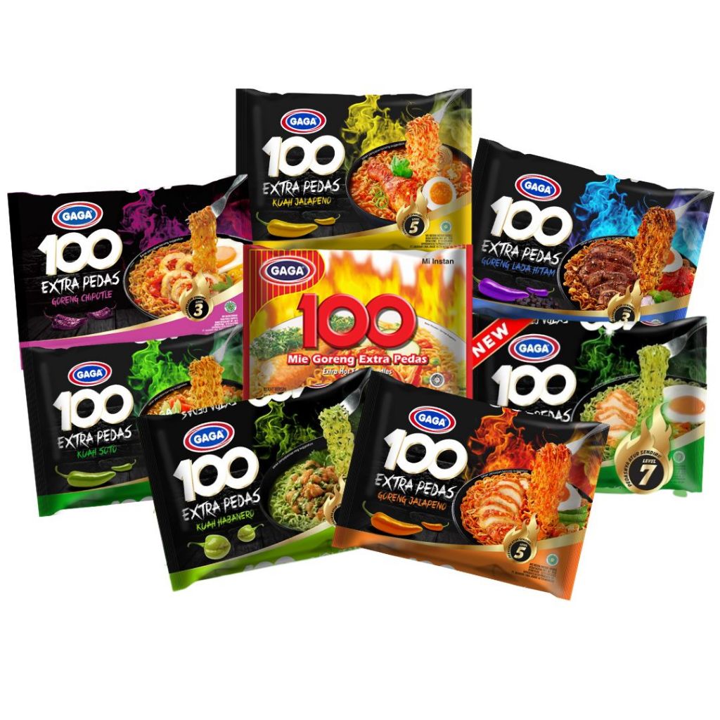 

10 Bungkus Mie GAGA Pilih Varian Rasa