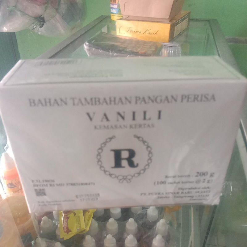 

Vanili R 2gr (1 box 100 saset)