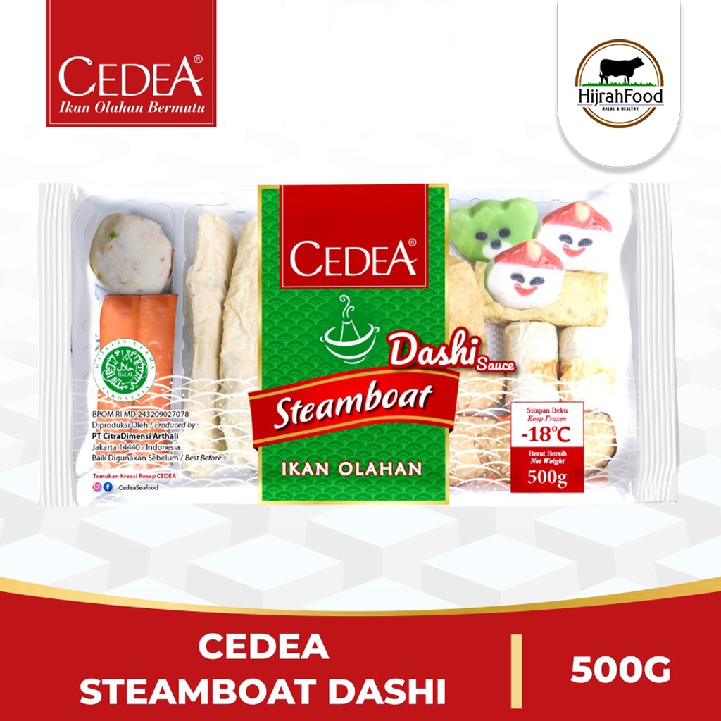 

Cedea Steamboat Set Plus Saus Dashi Khas Jepang Olahan Ikan Higienis 500 gram