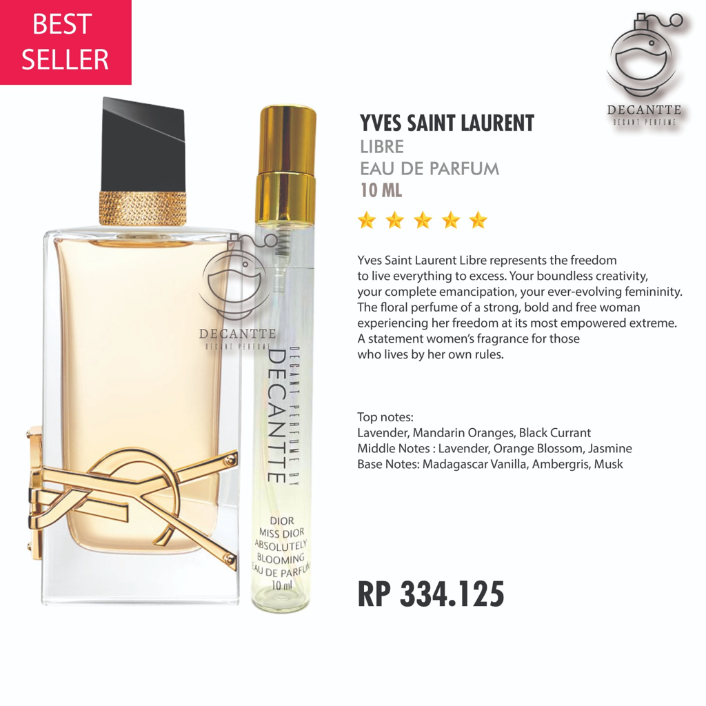 YSL Libre EDP 10ml (decant) 100% ORIGINAL