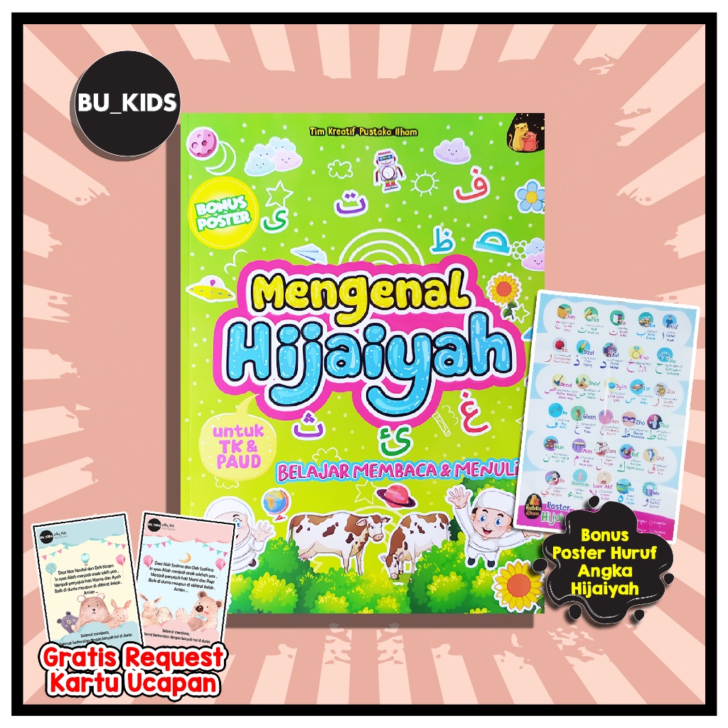 Buku Mengenal Huruf Hijaiyah Anak Tk Paud