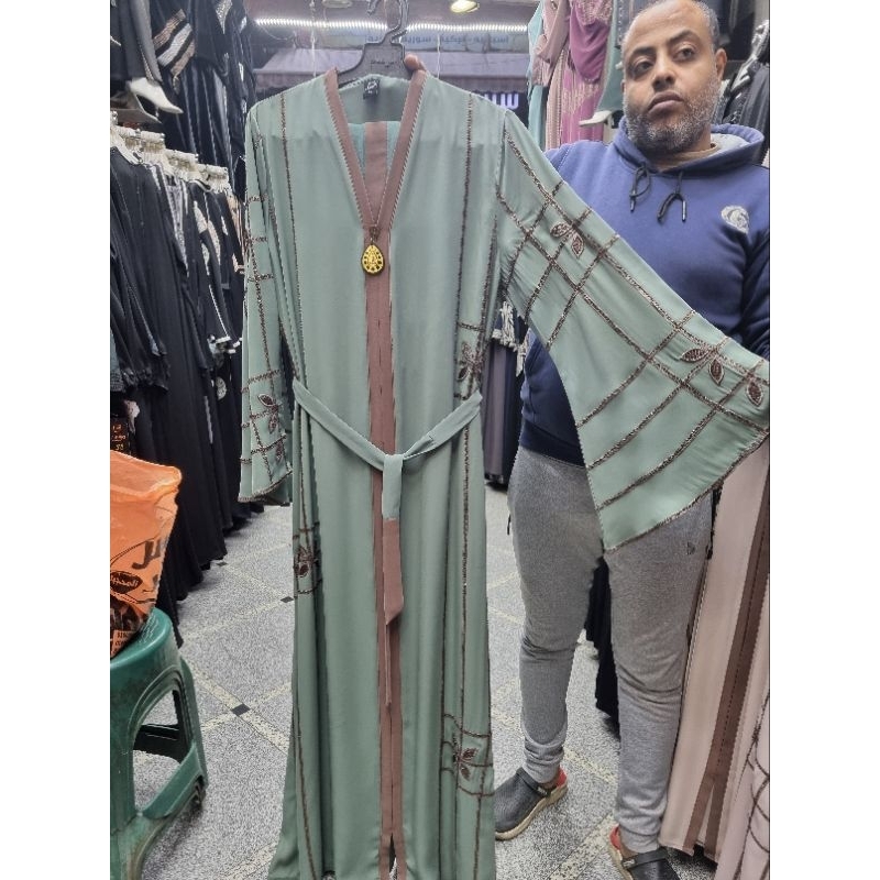 Abaya Arab Inner + Outer Bestsellers // Free Pashmina // abaya inport original.