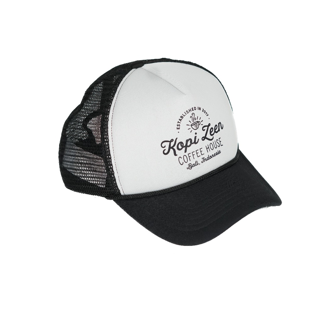TOPI BALI TRUCKER HAT UNISEX - KOPI ZEEN