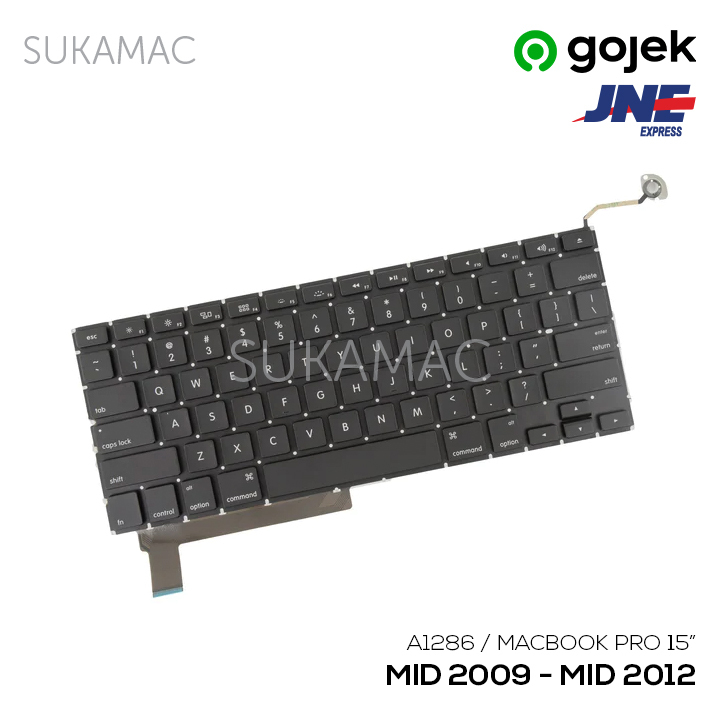 Keyboard MacBook Pro 15” A1286 2009 2010 2011 2012