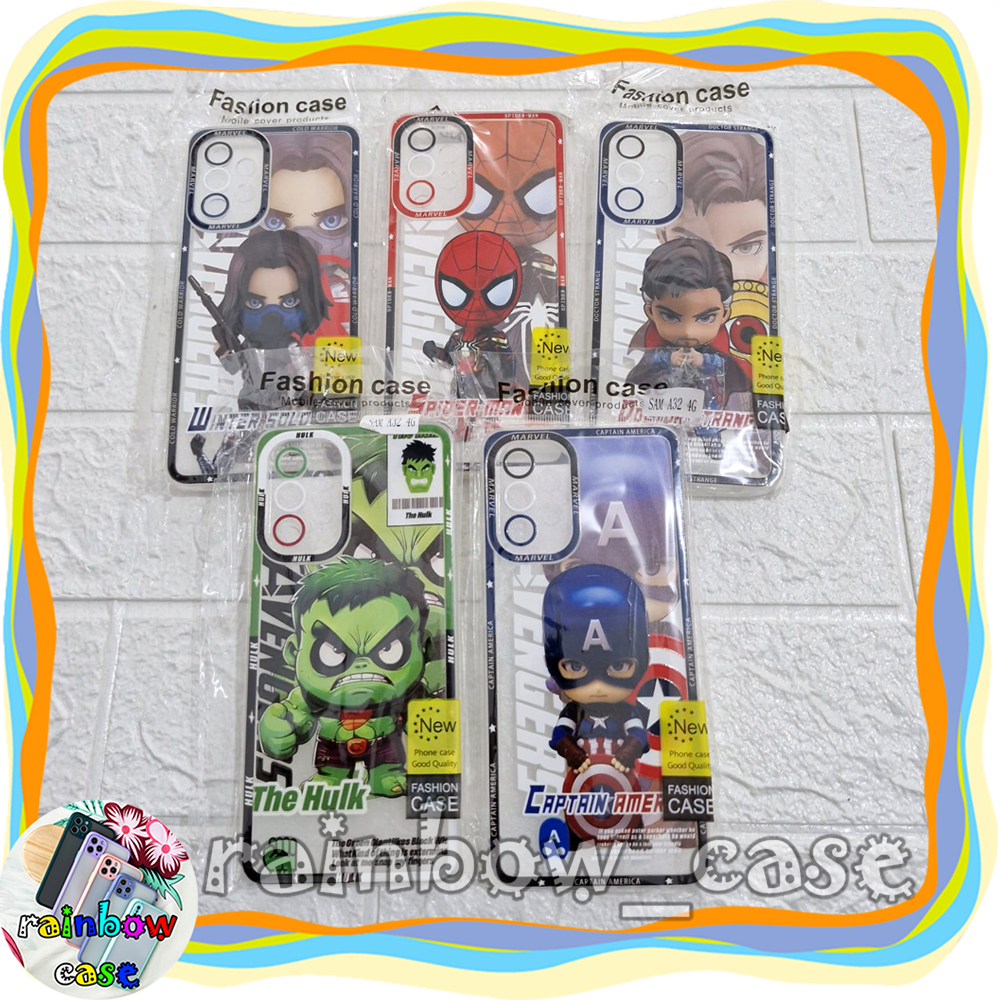 SAMSUNG A32 4G CASE MOTIF KARAKTER PROTECT CAMERA