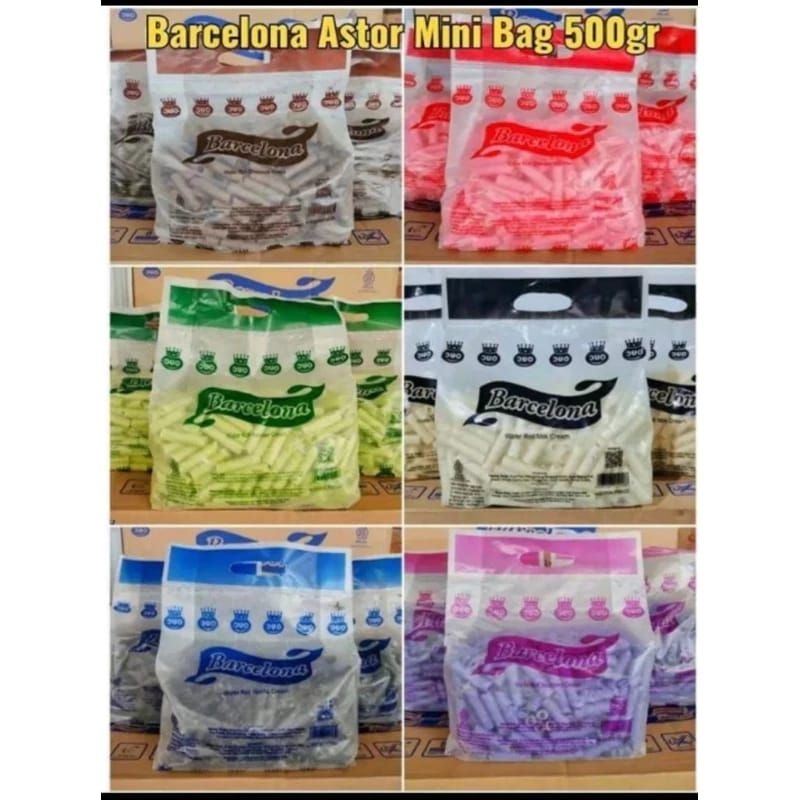 

Wafer Roll Barcelona | Astor Barcelona | Wafer Roll Mini Barcelona [HARAP TAMBAH BUBBLE WRAP]