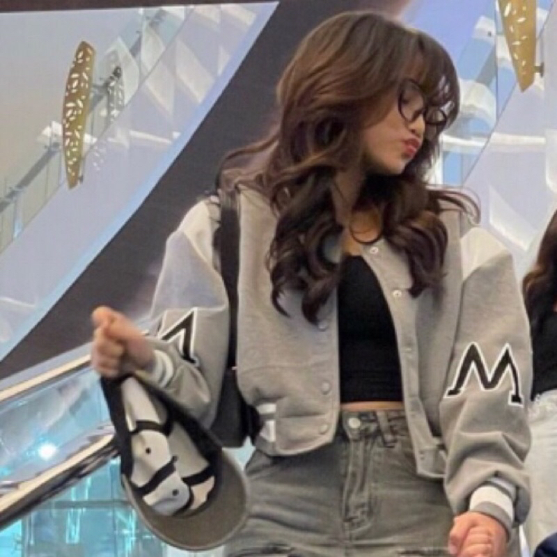 JACKET BASEBALL KOREA  MURAH WANITA | JAKET CROP BASEBALL | JAKET  STYLE | JAKET WANITA