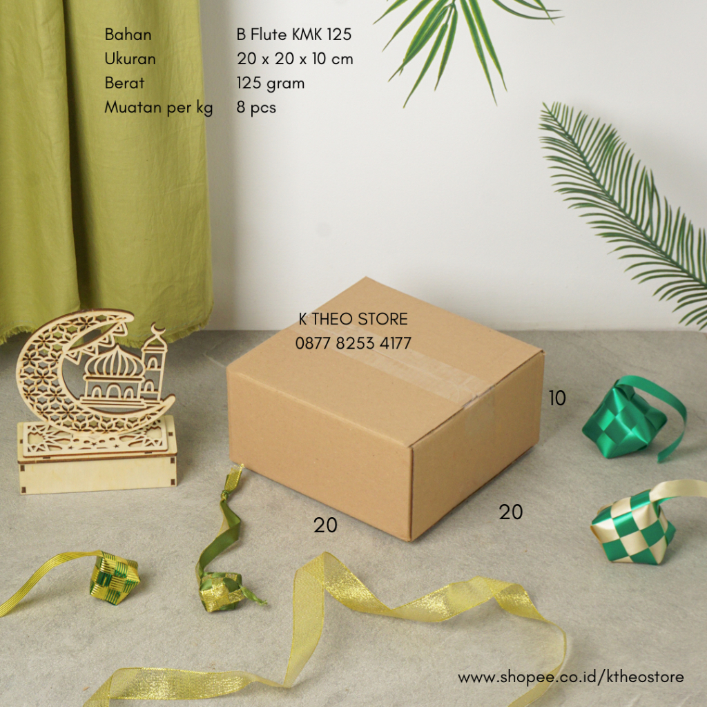 

Dus 20 x 20 x 10 cm / 20x20x10 cm / Kardus Kotak Karton Box Packing Packaging
