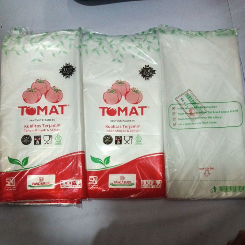 Plastik PE Tomat 12x25