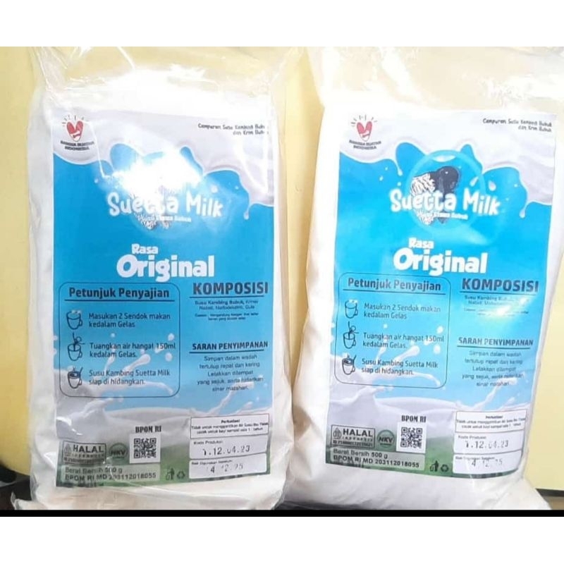 

SUSU KAMBING ETTAWA KEMASAN 500gram