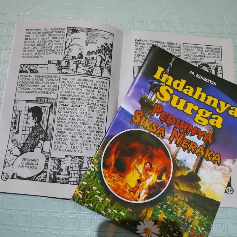 Buku Komik Indahnya Surga dan Pendihnya Siksa Neraka - MM