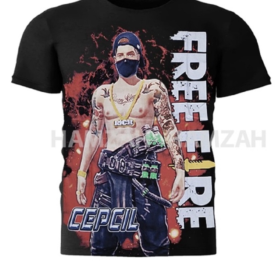 HOT KAOS OBLONG  KAOS GAME FREEFIRE  BAJU FF  KAOS FF  KAOS ANAK  ATASAN ANAK  KAOS GAMING