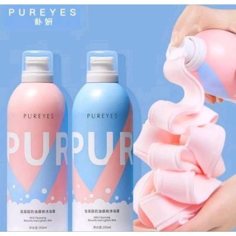PUREYES SHOWER GEL KOREA ORI SABUN MANDI WHITENING