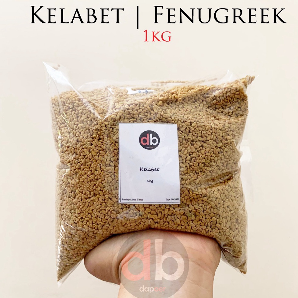 

Grosir Klabet 1kg Kelabat Kelabet Fenugreek Methi
