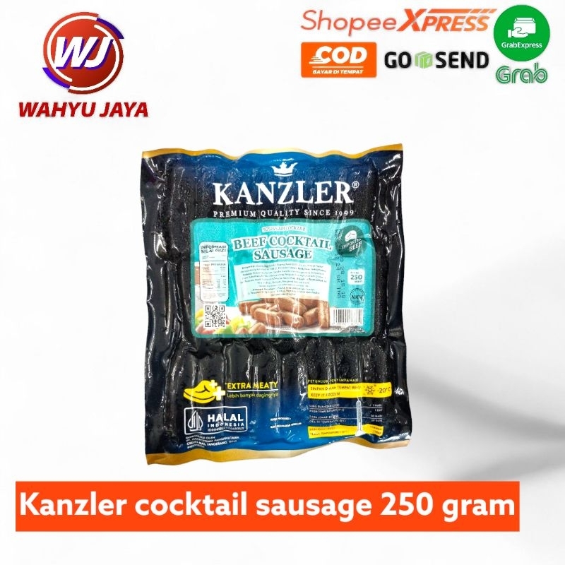 

kanzler Cocktail sausage 250 gram