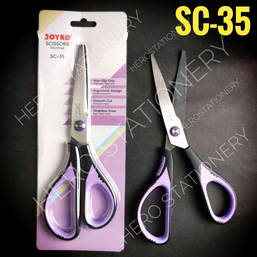 

Joyko gunting soft grip scissors besar SC-35