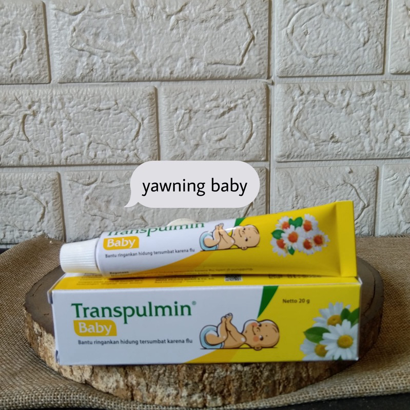 TRANSPULMIN BABY BALSEM 10 GR MEREDAKAN FLU UNTUK BAYI