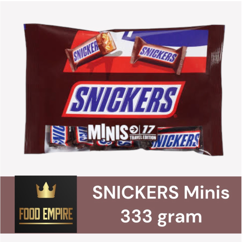 

SNICKERS Minis Chocolate 333 gram | Cokelat Snickers Mini